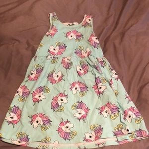 Girls unicorn dress size 4-6